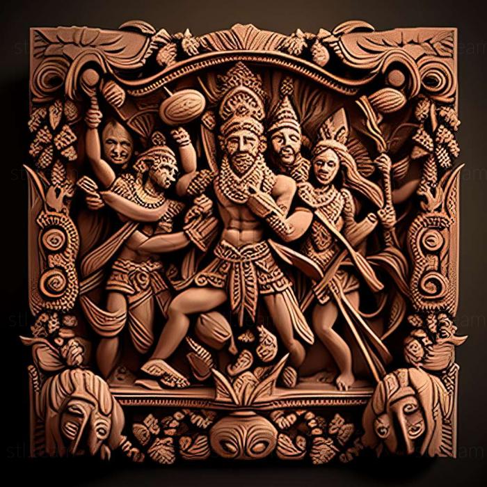 3D model Ramayana Ramayan (STL)